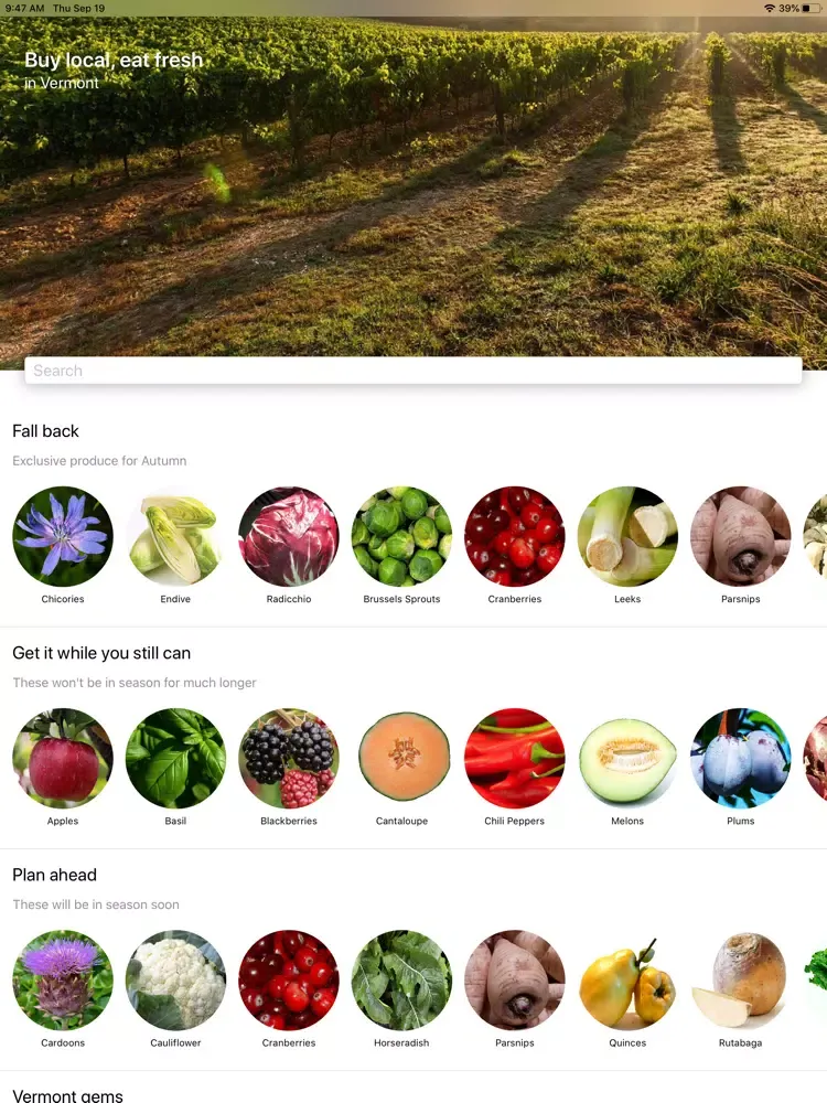 Just in Thyme iPad  سکرین شاٹس