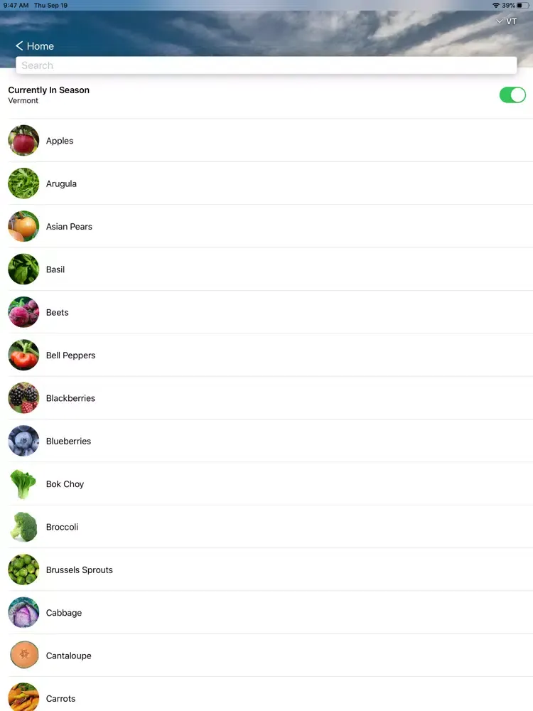 Just in Thyme iPad  سکرین شاٹس