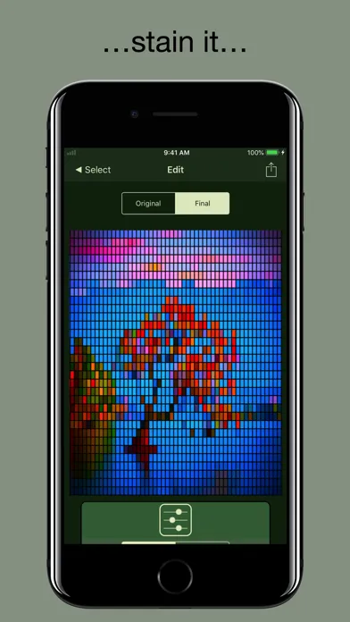 ภาพหน้าจอของ Stained Glass - Photo Effect