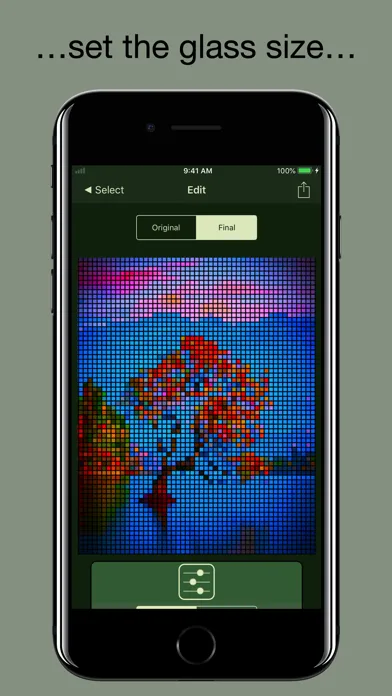 ภาพหน้าจอของ Stained Glass - Photo Effect