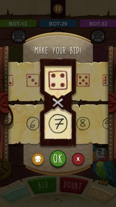 Скриншоты Pirate's Dice