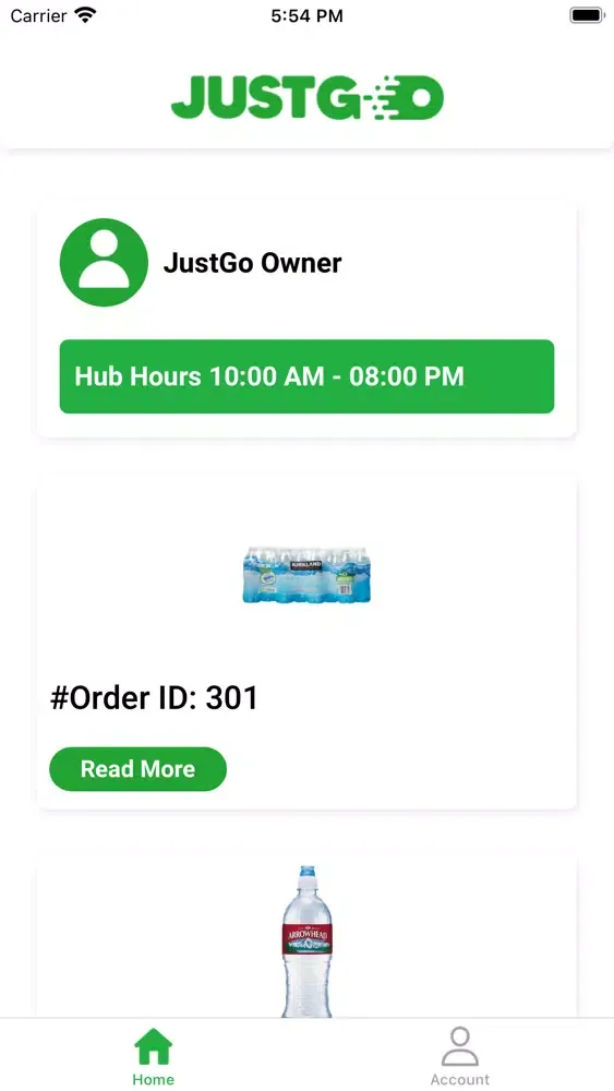 JustGo Driver App স্ক্রিনশট