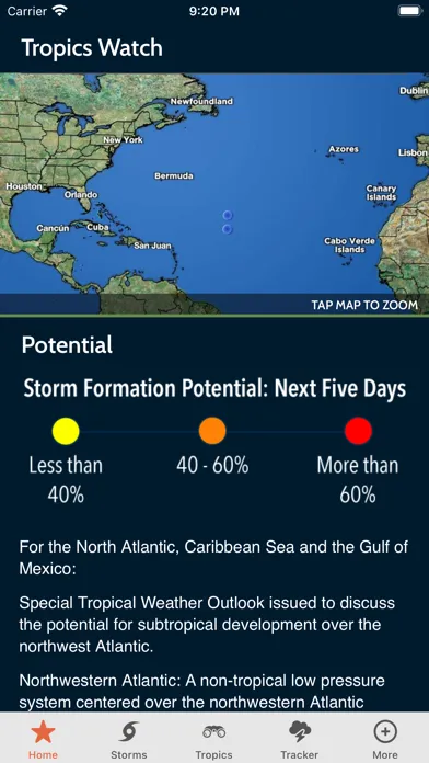 ภาพหน้าจอของ Max Tracker Hurricane WPLG