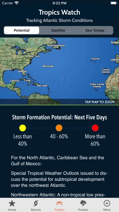 ภาพหน้าจอของ Max Tracker Hurricane WPLG