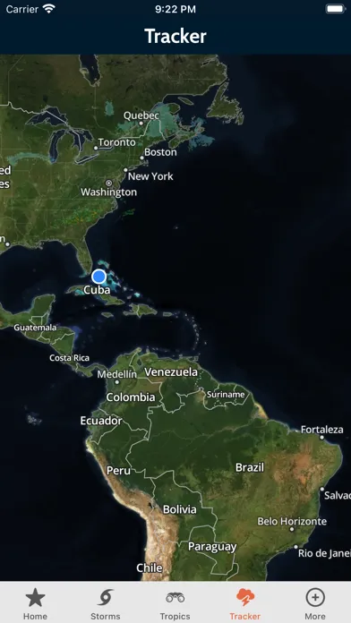 ภาพหน้าจอของ Max Tracker Hurricane WPLG