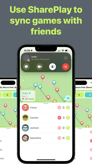 Ảnh chụp màn hình của OneDisc - Disc Golf Tracker