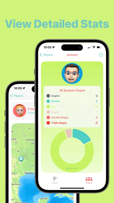 Ảnh chụp màn hình của OneDisc - Disc Golf Tracker