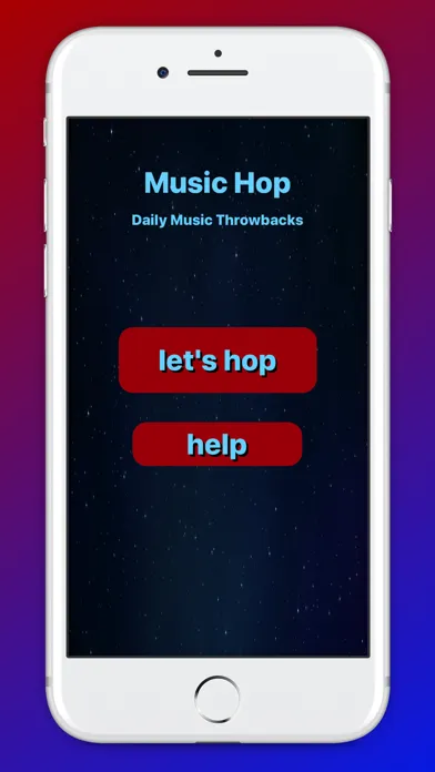 Music Hop - Daily Throwbacks 스크린샷