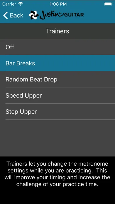 Time Trainer Metronome Screenshots