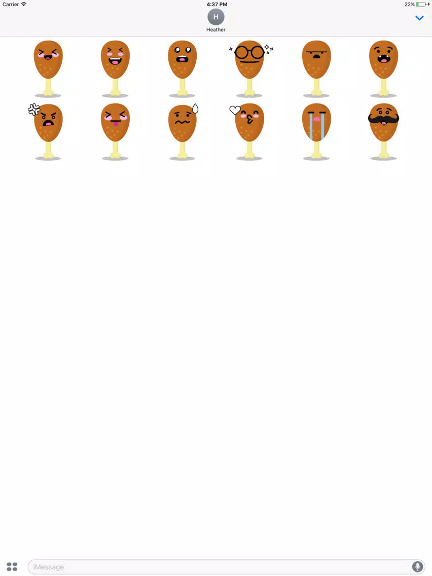 ChickenMoji iPad  Screenshots