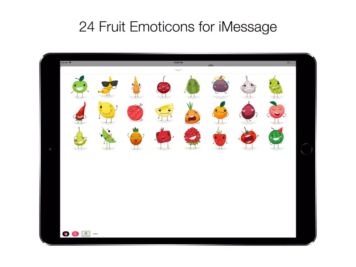 Скриншоты 24 Fruitmoji iPad 