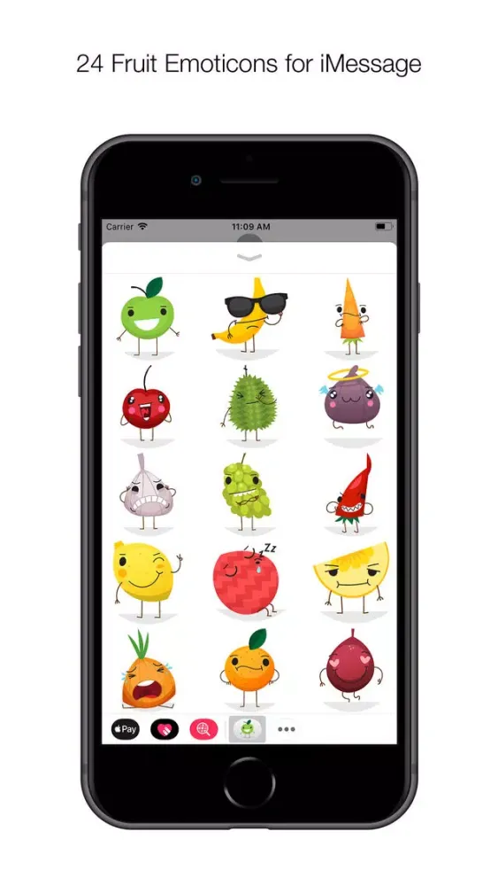 Скриншоты 24 Fruitmoji