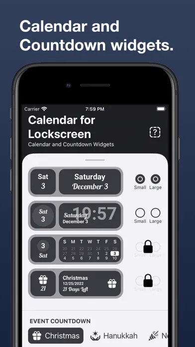 Calendar for Lockscreen應用截圖