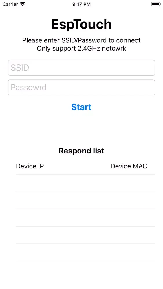 EspTouch Ekran Görüntüleri