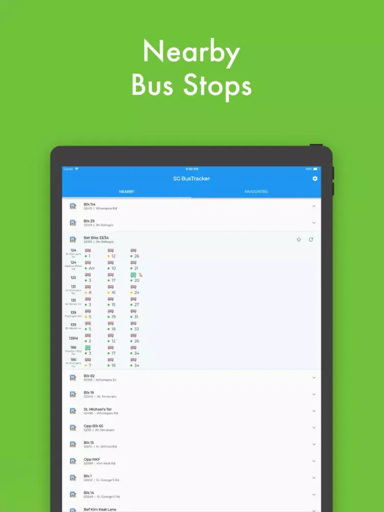 تصاویر SG BusTracker iPad 