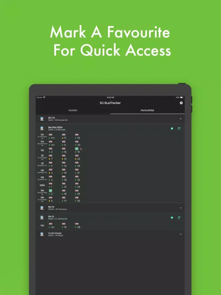 تصاویر SG BusTracker iPad 