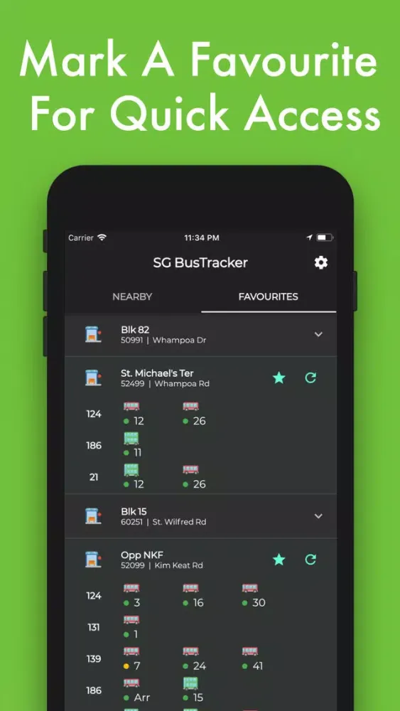 تصاویر SG BusTracker