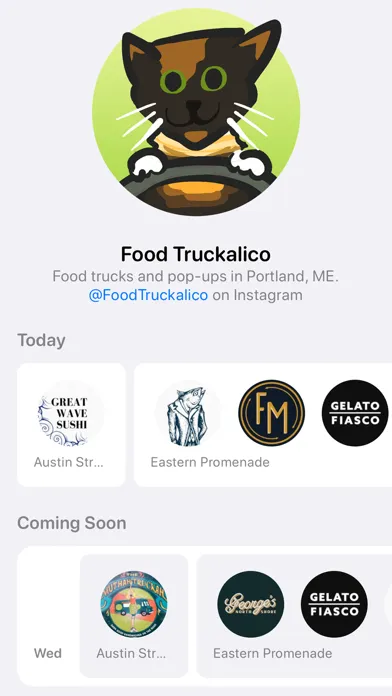 Tangkapan layar Food Truckalico