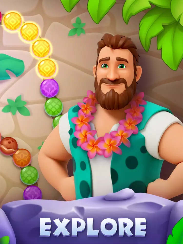Скриншоты Tropical Blast: farm escape iPad 