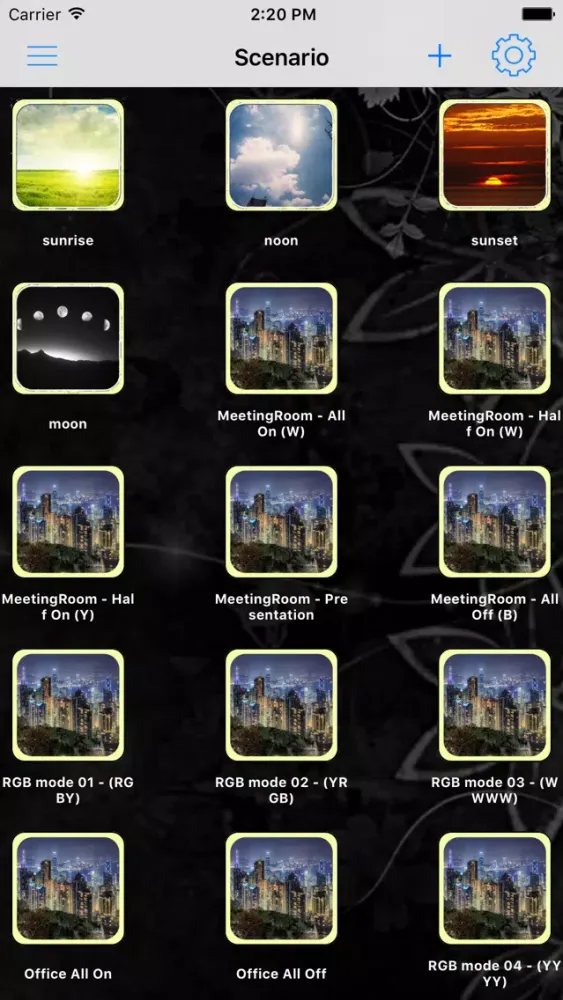 Capturas de pantalla de Just Light Smart Control
