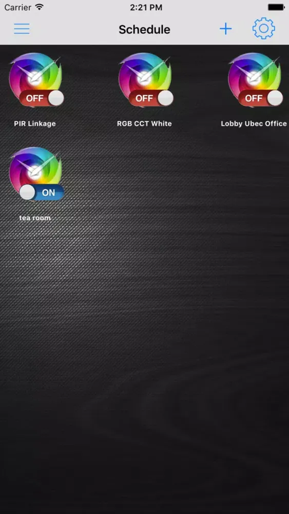 Capturas de pantalla de Just Light Smart Control