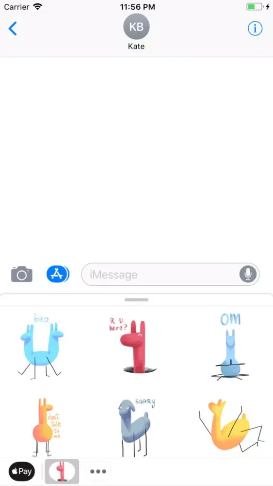 Just Llamas Stickers स्क्रीनशॉट