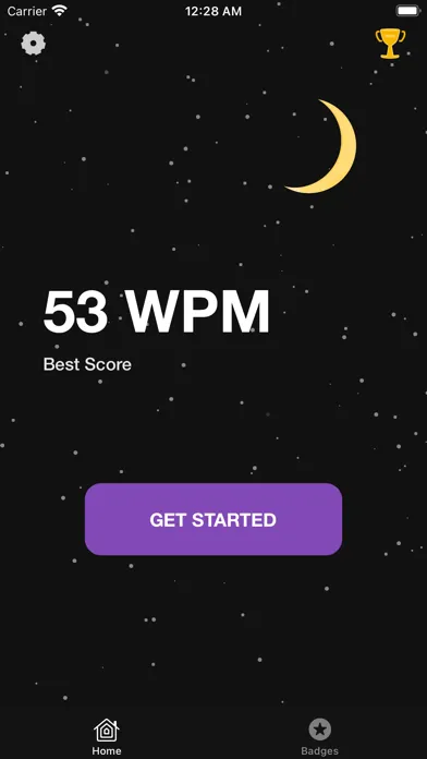 Tangkapan skrin Space Typer - Typing Game