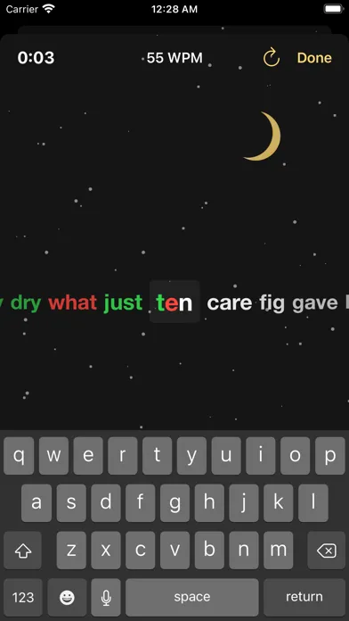 Tangkapan skrin Space Typer - Typing Game