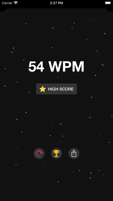 Tangkapan skrin Space Typer - Typing Game