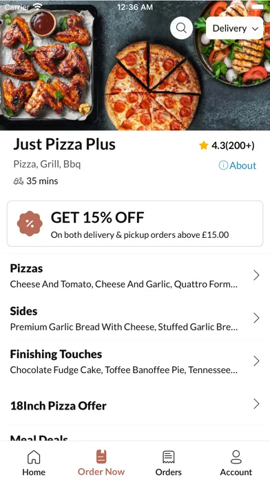 Just Pizza Plus Ekran Görüntüleri