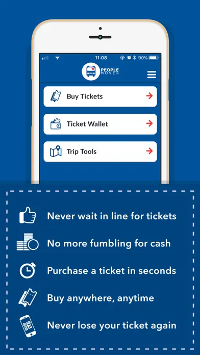 People Mover mTicket应用截图