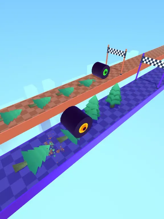 Squash Race iPad  Screenshots