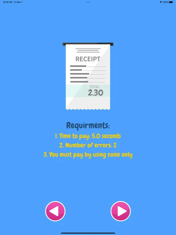 Pay The Bill iPad 應用截圖