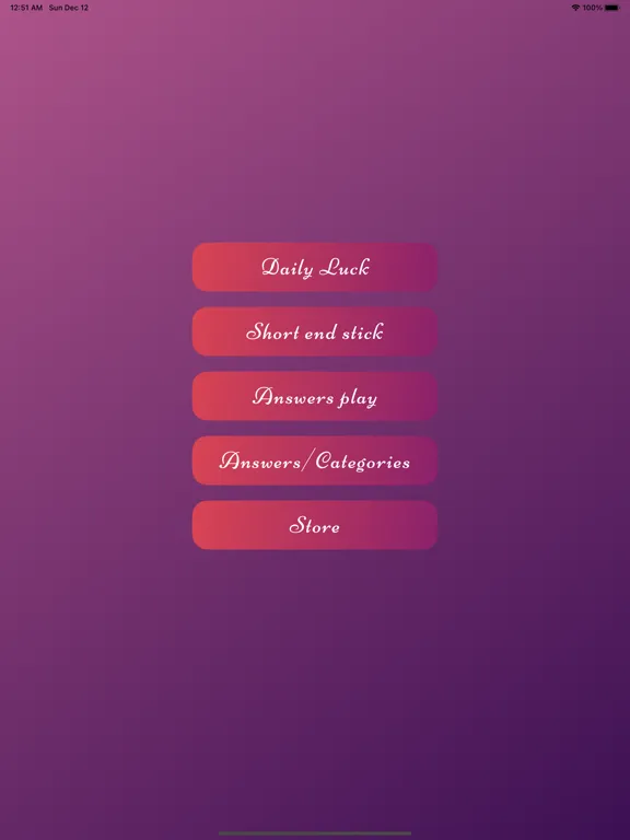 Short End Stick iPad  스크린샷