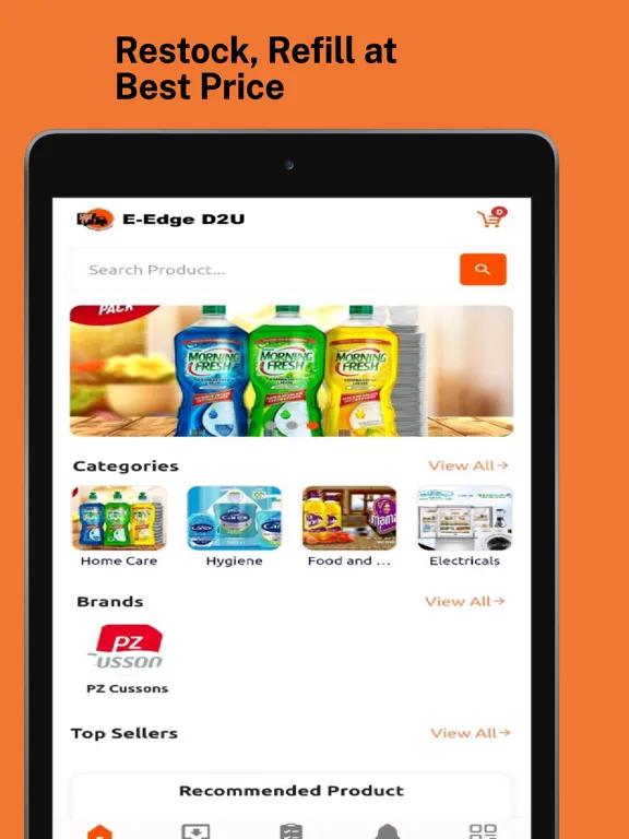 E-Edge D2U iPad  स्क्रीनशॉट
