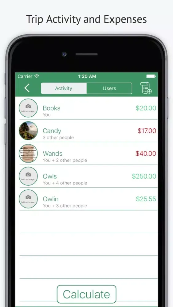 TripDiv - An Expense Splitting App Ekran Görüntüleri