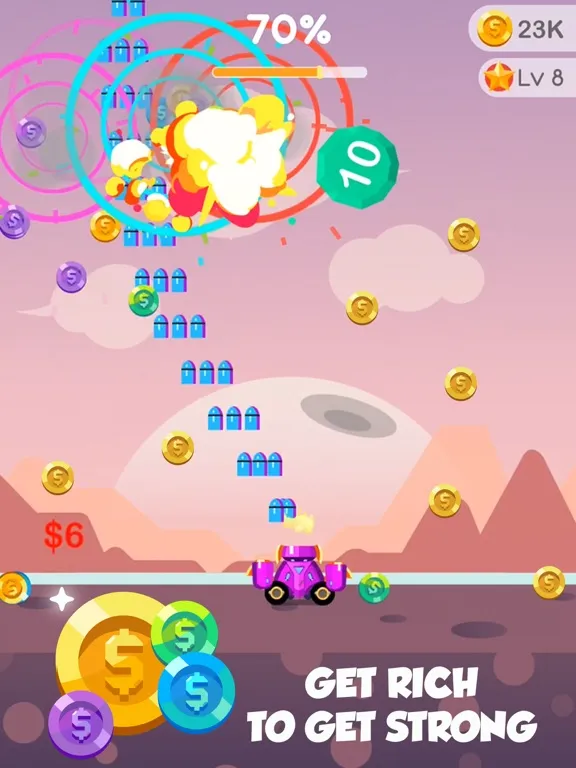 Bounce Ball Blast iPad  سکرین شاٹس