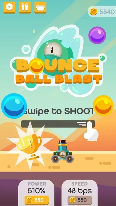 Bounce Ball Blast سکرین شاٹس