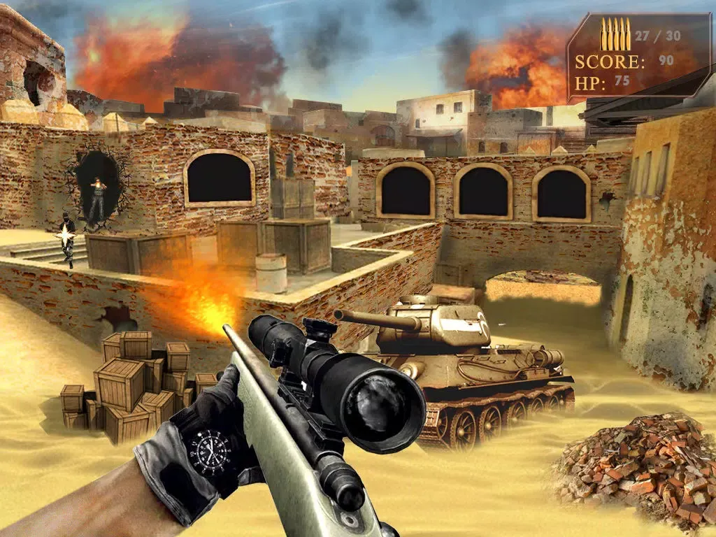 ภาพหน้าจอของ Army Strike Force (17+) - Elite Sniper Shooter Commando 2 iPad 