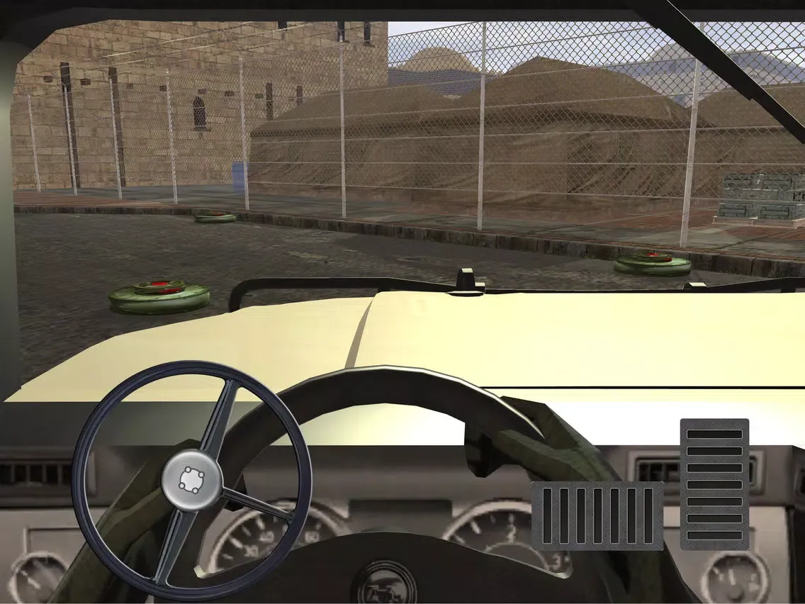 3D Land Mine Truck Parking - Real Army Mine-field Driving Simulator Game PRO iPad 應用截圖