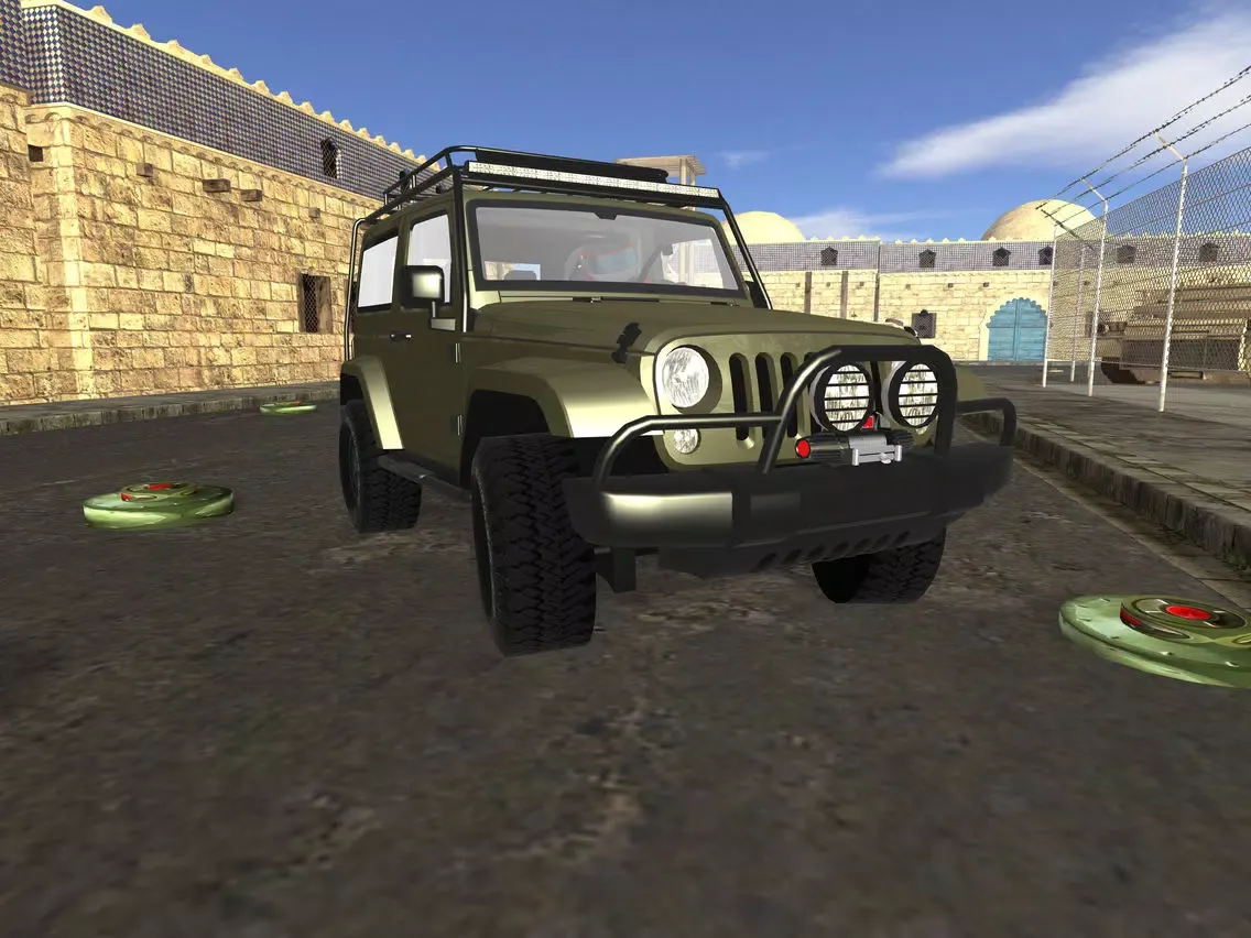 3D Land Mine Truck Parking - Real Army Mine-field Driving Simulator Game PRO iPad 應用截圖