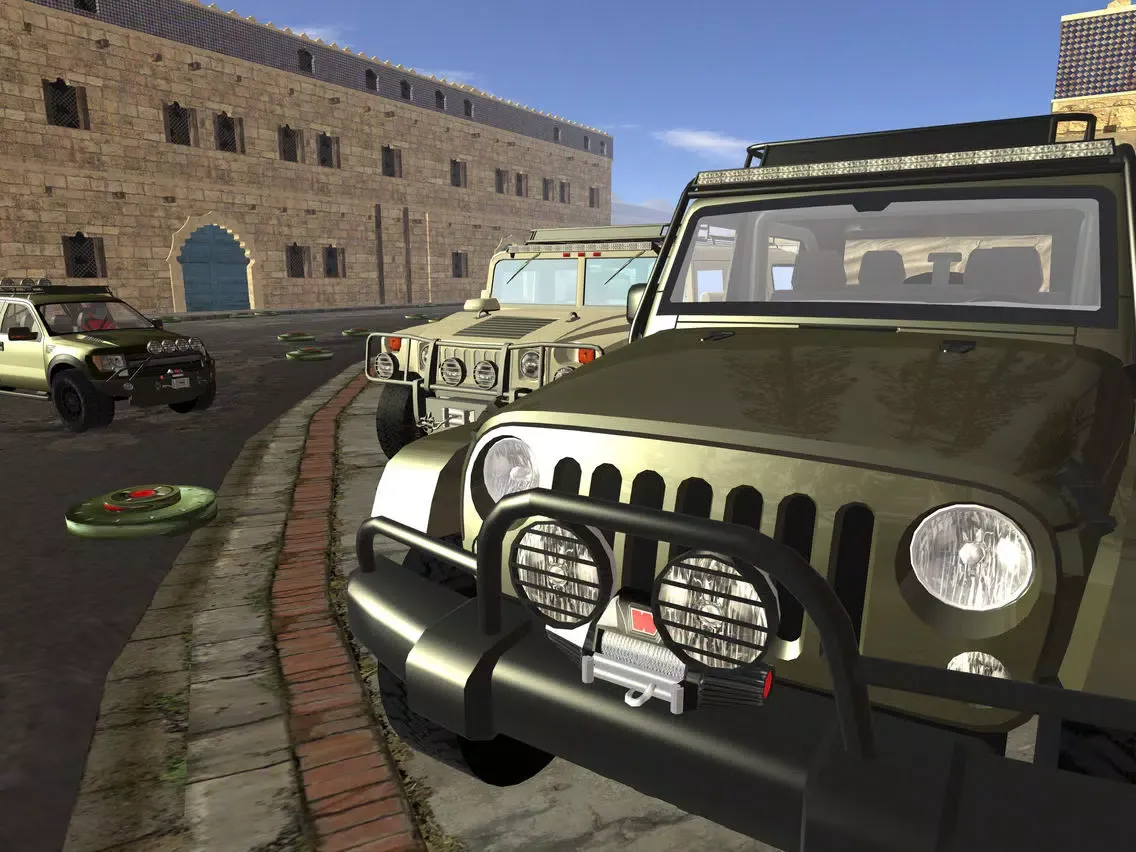 3D Land Mine Truck Parking - Real Army Mine-field Driving Simulator Game PRO iPad 應用截圖