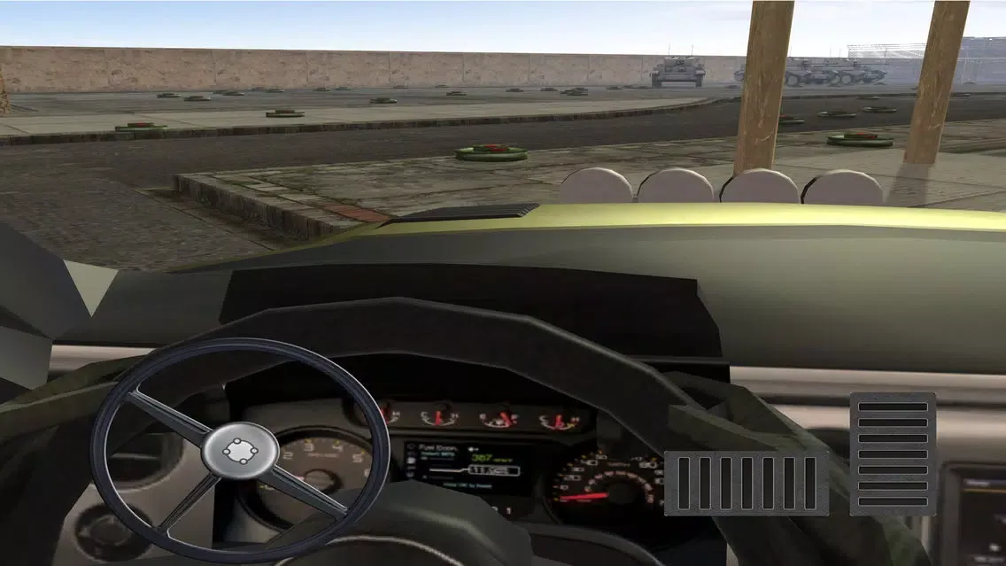 3D Land Mine Truck Parking - Real Army Mine-field Driving Simulator Game PRO應用截圖