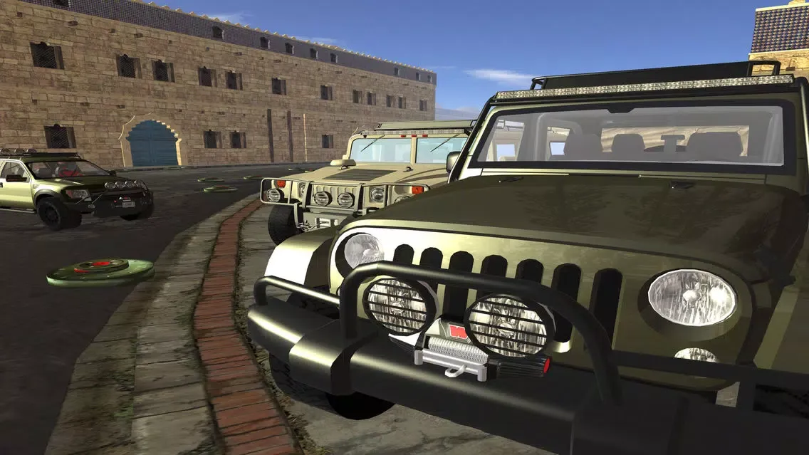 3D Land Mine Truck Parking - Real Army Mine-field Driving Simulator Game PRO應用截圖