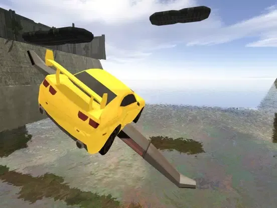 3D Flying Car Parking Simulator: eXtreme Racing, Driving and Flight Game Free iPad 應用截圖