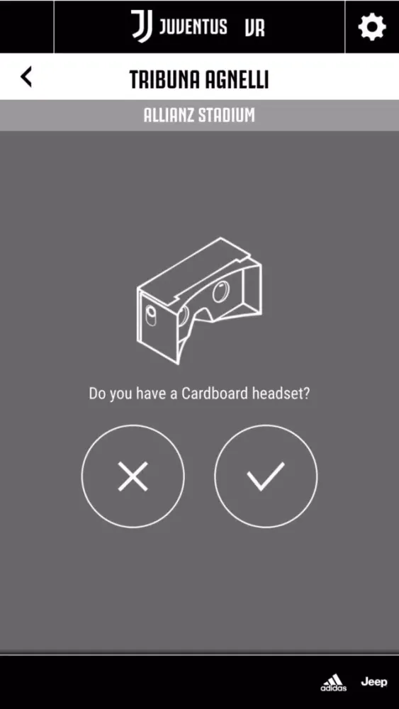 Juventus VR سکرین شاٹس
