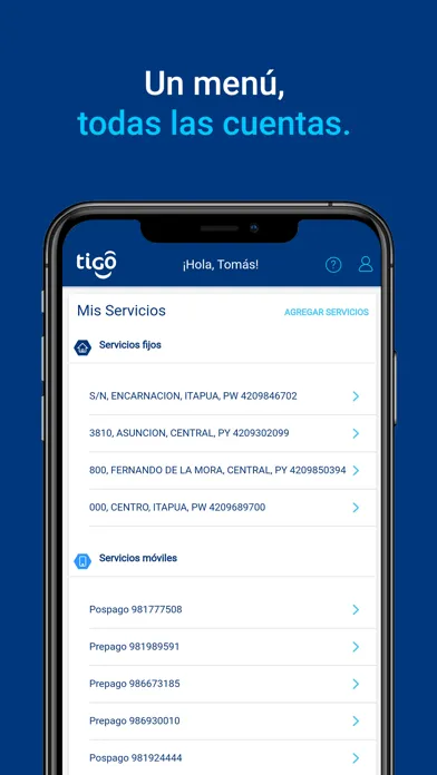 Mi Tigo Paraguay 스크린샷