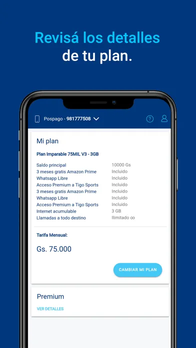 Mi Tigo Paraguay 스크린샷