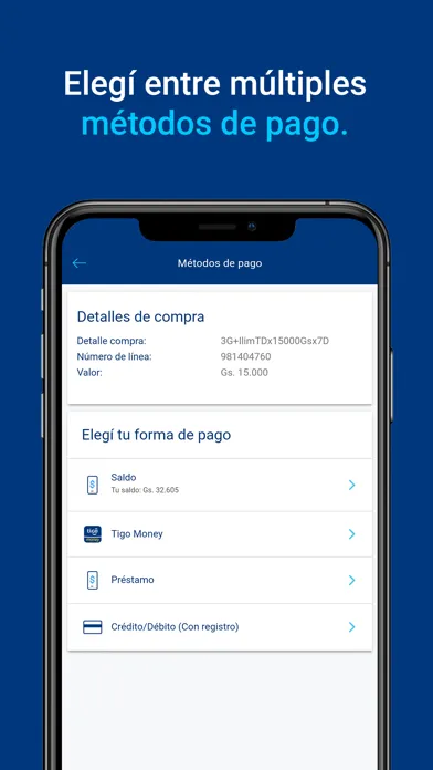 Mi Tigo Paraguay 스크린샷