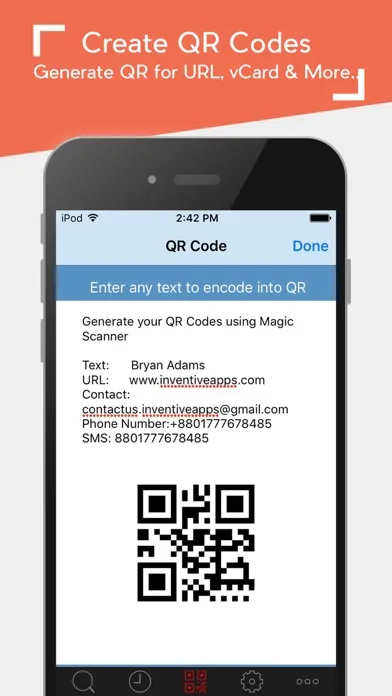 Barcode Scanner - QR Scanner スクリーンショット